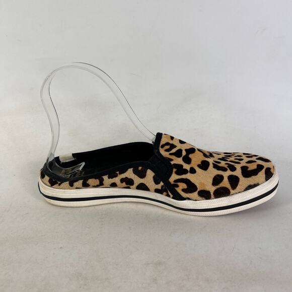 Kate Spade x keds slip on athletic shoes women’s 8 animal cheetah print backless - Picture 3 of 11